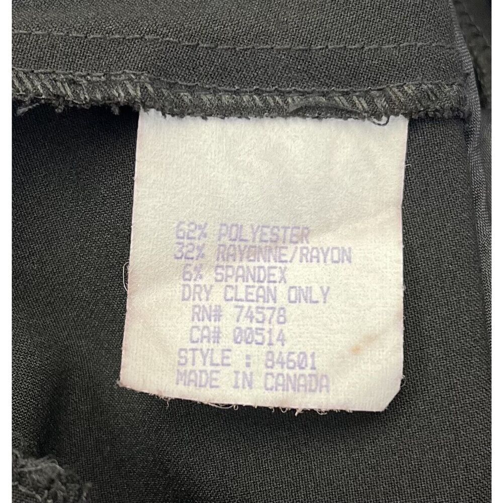 Cache Polyester Blend Black Asymmetrical Tiers Sk… - image 8